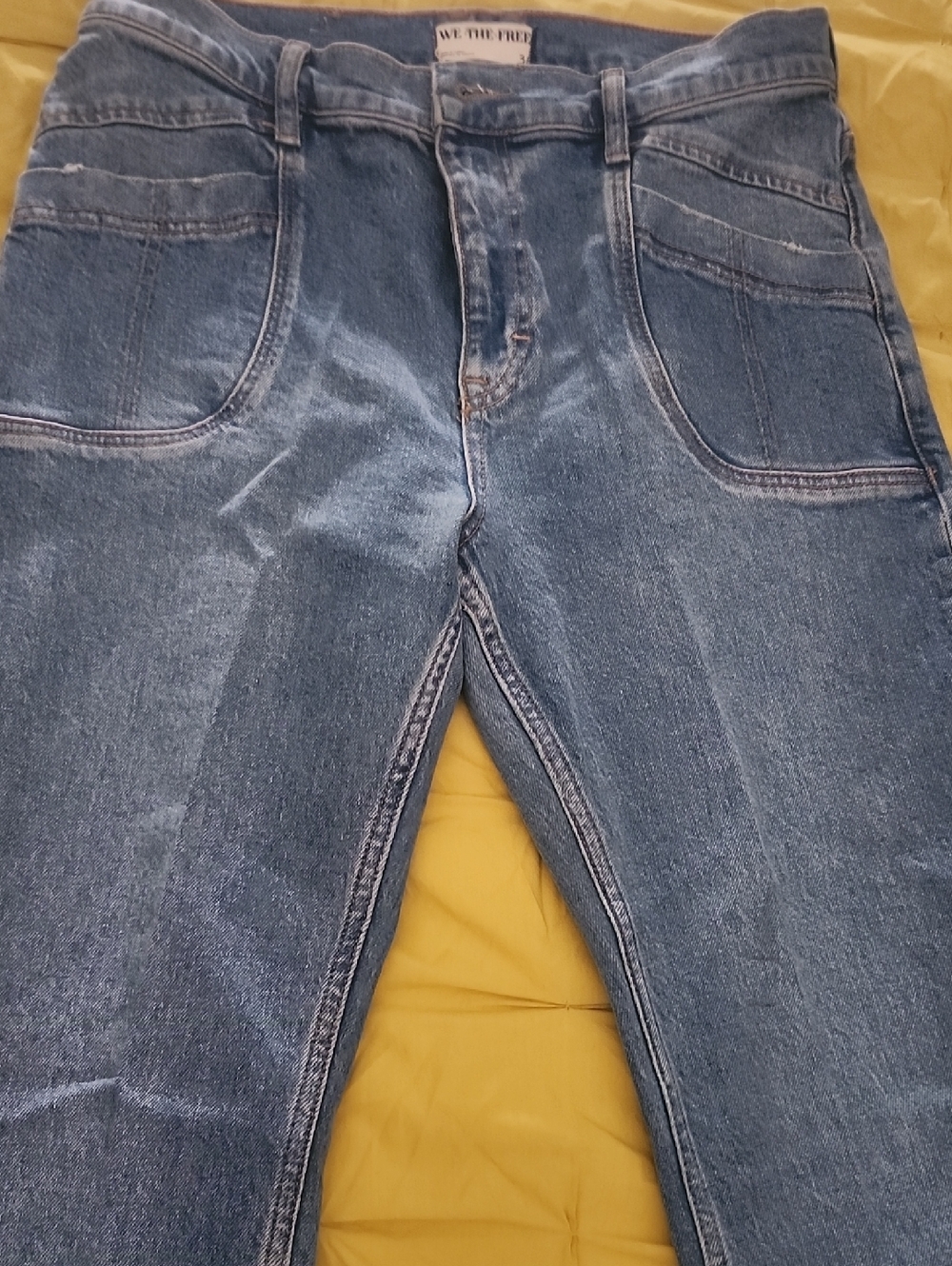 Womens  Blue Denim Jeans by